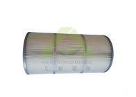 5um,0.5um,2um,0.2umCylindrical Type Dust Filter Cartridge , 1μm Porosity Pleated Filter Cartridge