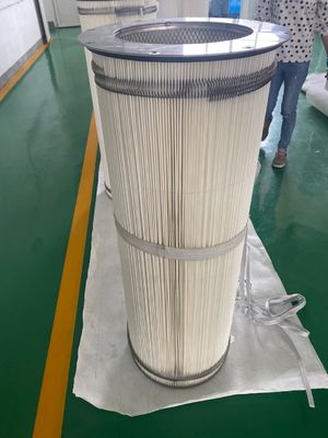 0.5um 324*660 Flange Sandblasting Dust Filter Cartridge