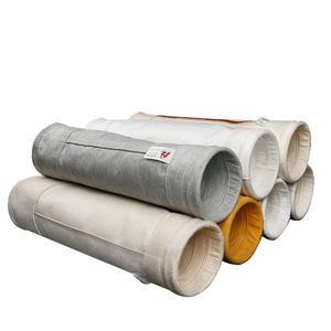 फ़िल्टर बैग 600gsm सामग्री Nomex Aramid PTFE झिल्ली गैर-बुना बैग फ़िल्टर